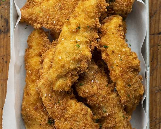 Order Chicken Tender Basket (4 pcs) food online from Red Hook Express store, Memphis on bringmethat.com