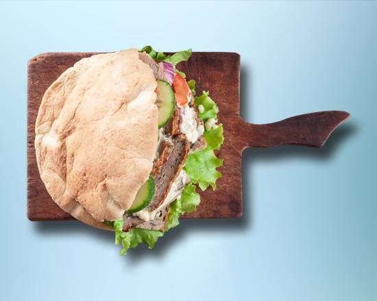 Order Classic Gyro Sandwich Wrap food online from Falafel Fix store, Secaucus on bringmethat.com