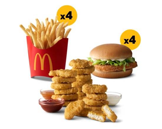 Order Chicken Pack food online from McDonald's store, Eden on bringmethat.com