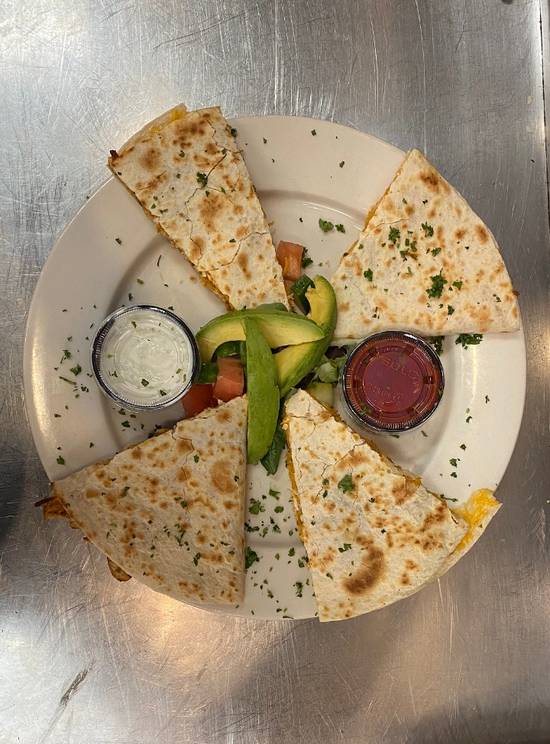 Order Chicken Quesadilla food online from Habeeb Grill By Pita Grill And Creperie store, Franklin on bringmethat.com