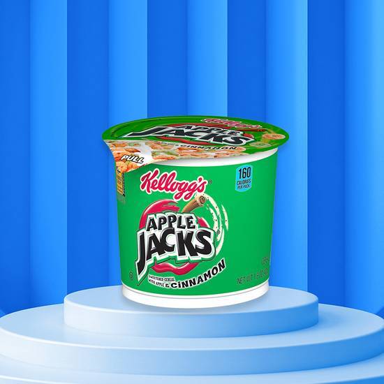 Order Applejacks Cereal Cup 1.7oz food online from Treat Fleet store, Anaheim on bringmethat.com