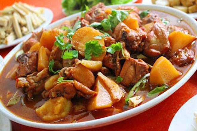 Order Xinjiang Chicken Large(新疆大盘鸡大份） food online from Green China Grill store, San Diego on bringmethat.com