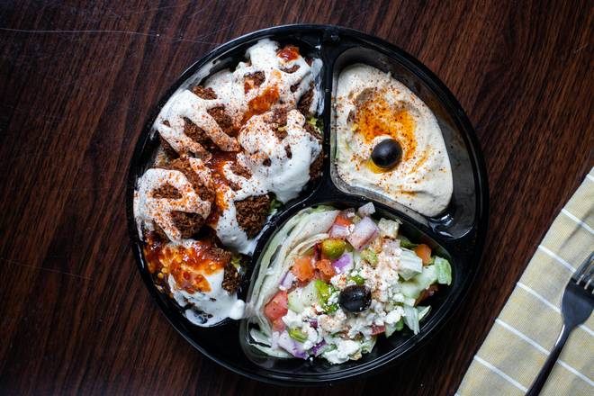 Order Falafel Plate food online from Austin Habibi store, Austin on bringmethat.com