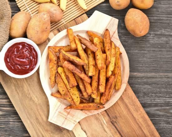 Order Seasoned Fries food online from The Pancake Snob store, New York on bringmethat.com