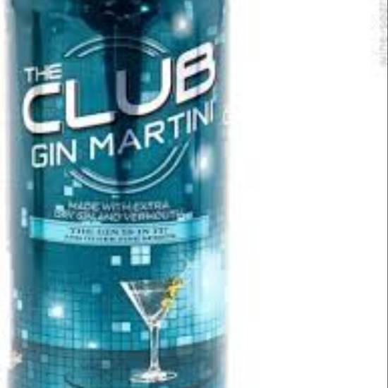 Order THE CLUB GIN MARTINI 200ML CAN food online from Duke Liquor & Jr. Market store, Los Angeles on bringmethat.com