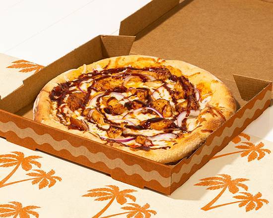 Order BBQ Chicken Pizza food online from Groovy Island Pizza Co. store, South Bend on bringmethat.com