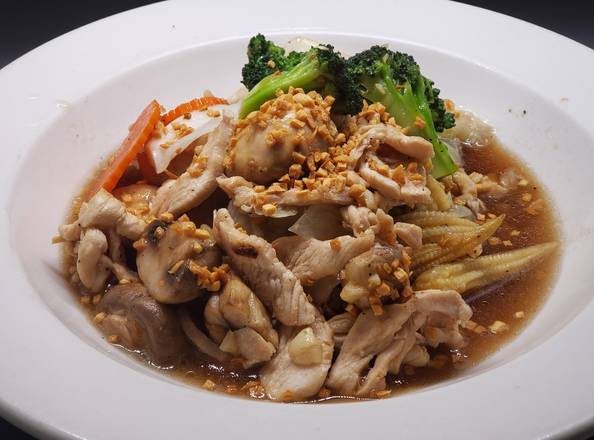 Order Garlic and Pepper Sauce food online from Siam Rice store, Miami on bringmethat.com