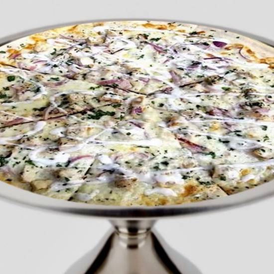 Order honey sriracha chicken pizza food online from Nypd store, Ann Arbor on bringmethat.com