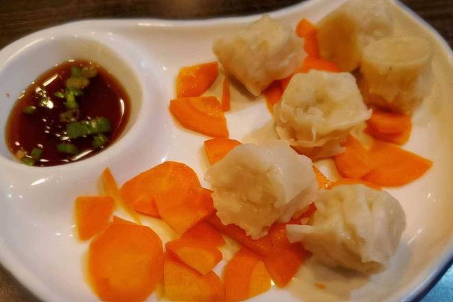 Order Shrimp Dumpling food online from Poseidon Oyster Sushi Bar store, New Orleans on bringmethat.com