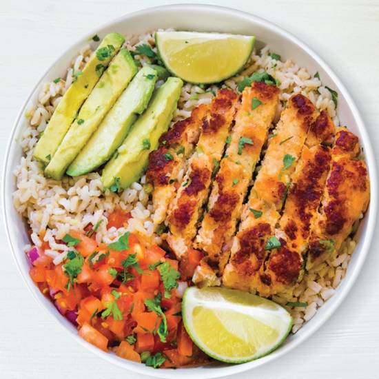 Order Healthy Burger Bowl food online from Carrot Express store, Weston on bringmethat.com