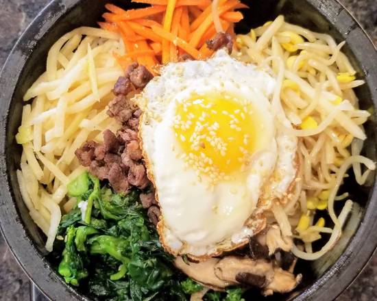 Order Beef Bi Bim Bap food online from Koko's store, Dupont on bringmethat.com