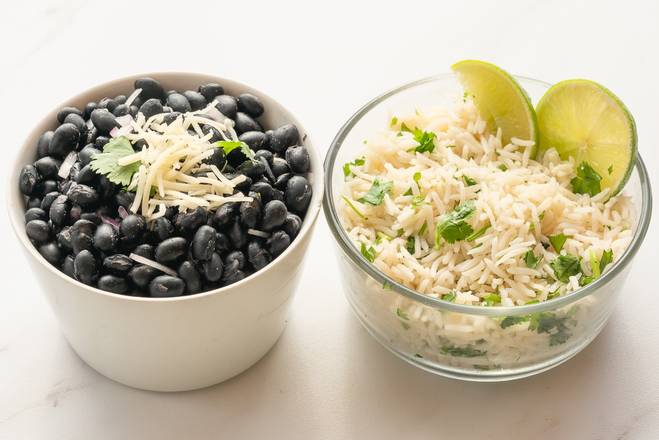Order Rice and Beans food online from Arriba Mexican Grill store, Rancho Santa Margarita on bringmethat.com