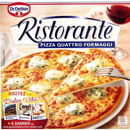 Pizza Ristorante quattro formaggi 340 gr