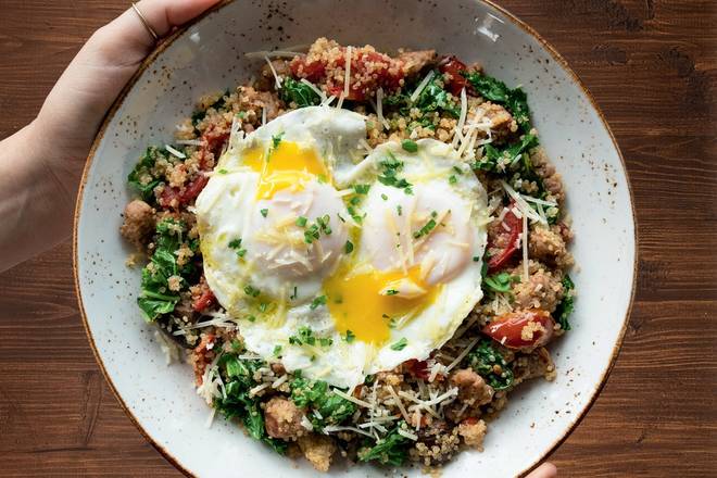 Order Power Breakfast Quinoa Bowl food online from First Watch store, Jacksonville on bringmethat.com
