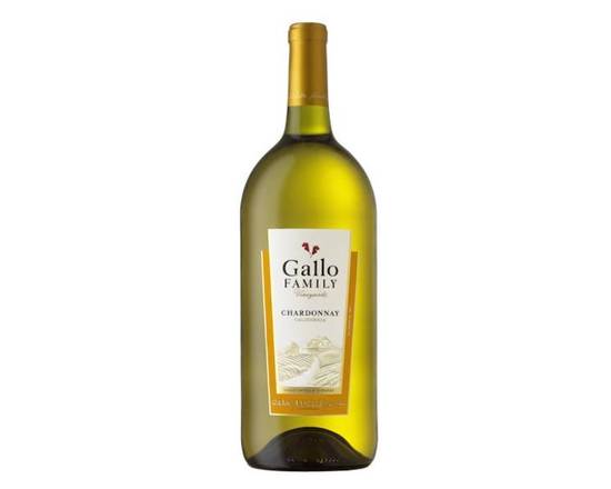 Order Gallo Family Vineyards Chardonnay 1.5 L food online from Circle K store, Simi Valley on bringmethat.com