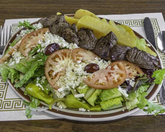 Order Open Beef Souvlaki food online from Family Tree Restaurant store, Amherst on bringmethat.com
