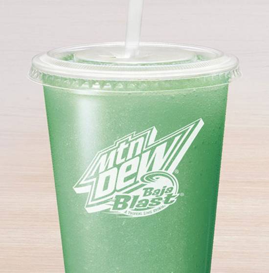 Order MTN DEW® Baja Blast® Freeze food online from Taco Bell store, Saint Paul on bringmethat.com