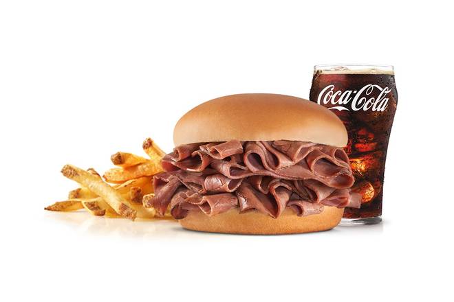 Order Big Roast Beef Combo food online from Hardee store, Chambersburg on bringmethat.com