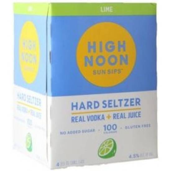 Order Highnoon Lime 4pack 4.5%ABV food online from Princess Liquors store, Port Saint Lucie on bringmethat.com