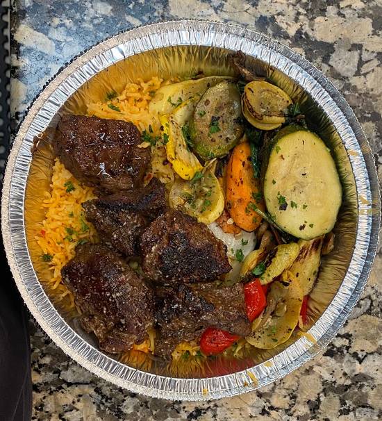 Order Beef Kabob Entree food online from Habeeb Grill By Pita Grill And Creperie store, Franklin on bringmethat.com