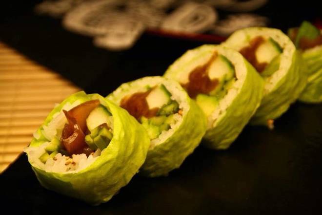Order Green Monster Roll food online from Mikado Sushi store, Grand Rapids on bringmethat.com