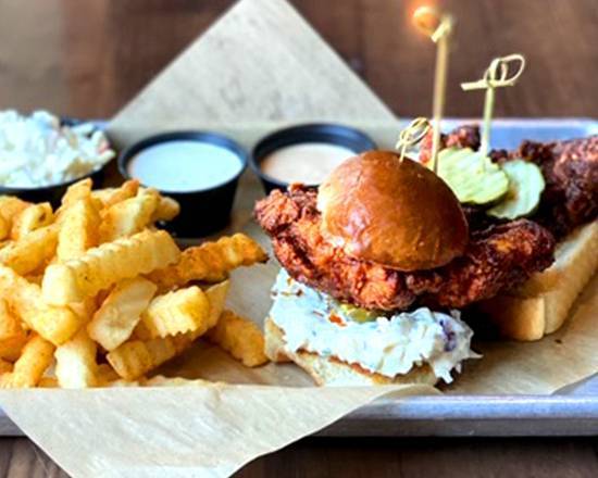 Order Combo - 1 Tender & 1 Slider food online from Nashville Hot Chicken Shack store, Westminster on bringmethat.com