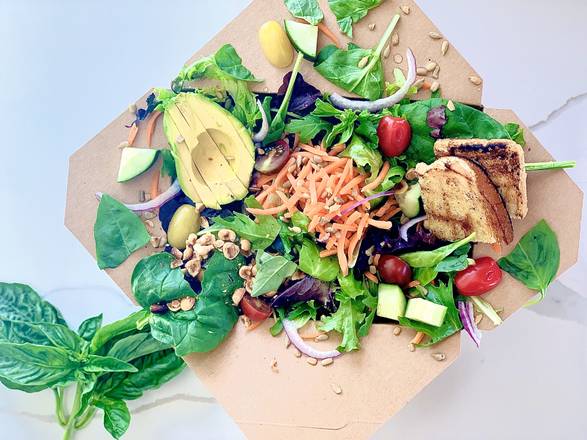 Order Garden Salad with Ranch Dressing food online from The Salad Bowl store, Oakland on bringmethat.com