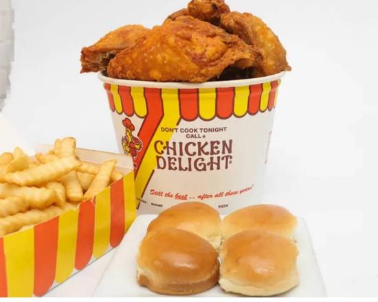 Order 8 Pieces of Juicy Fresh Chicken food online from Chicken Delight store, Jersey City on bringmethat.com