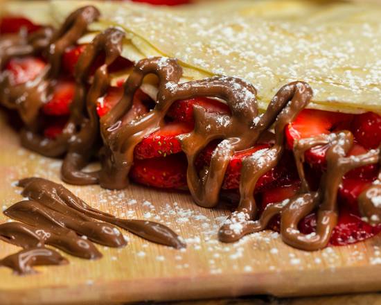 Order Strawberry 4 Ever food online from Apropo Crepes & Baguettes store, Sunrise on bringmethat.com