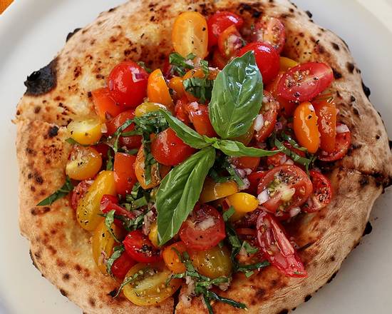 Order Fresh Tomato and Basil Pizza food online from Express Pie Parlor store, Melbourne on bringmethat.com