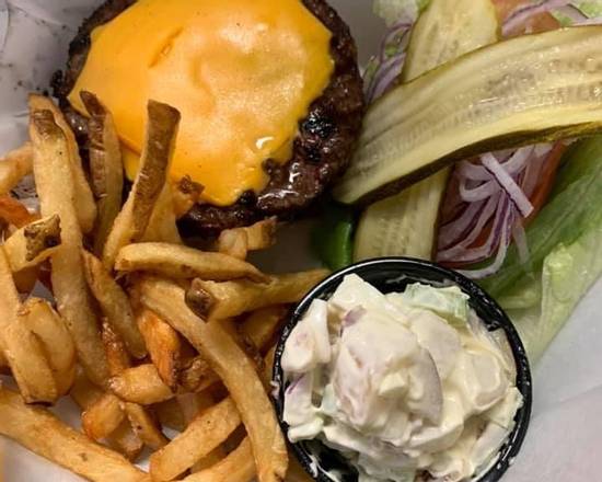 Order Cheeseburger food online from Barrel Junction store, Shaler Township on bringmethat.com
