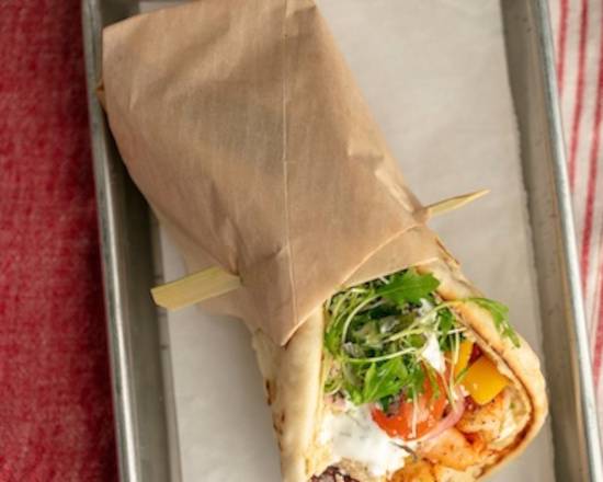 Order Citrus Shrimp Gyros food online from Larder Gourmet Market + Eatery store, Metairie on bringmethat.com
