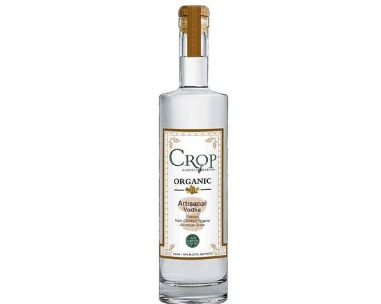 Order Crop Organic Artisanal Vodka 750ml food online from Rocky Liquor store, Claremont on bringmethat.com