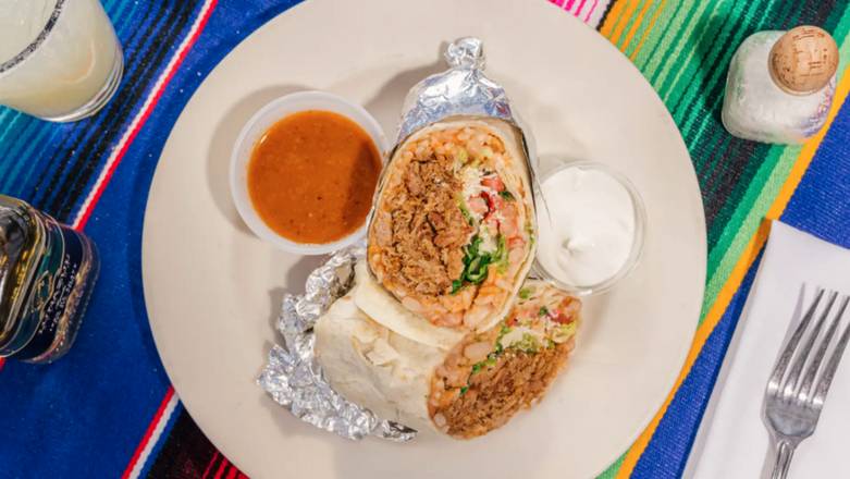 Order Carnitas Burrito food online from El Camino store, Seattle on bringmethat.com