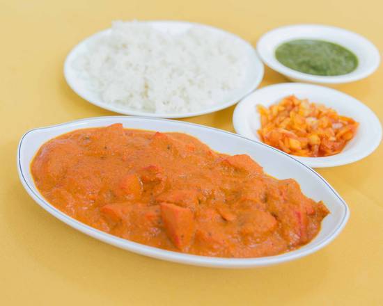 Order Half Order of Chicken Tikka Masala (Most Popular) food online from Sitar Indian Cuisine store, Nashville on bringmethat.com