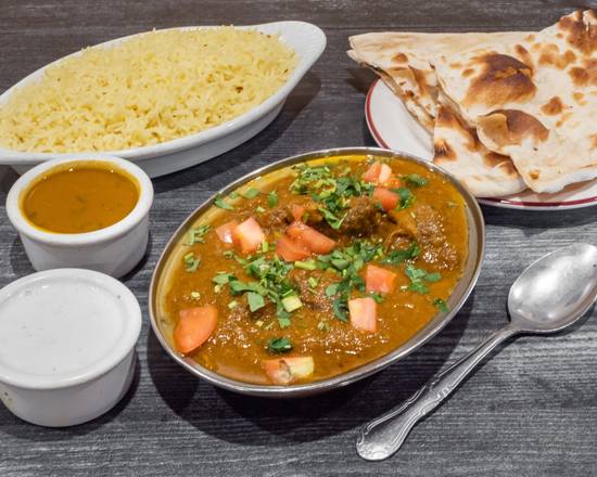 Order Lamb Curry food online from Darbar Indian Cuisine store, Palo Alto on bringmethat.com