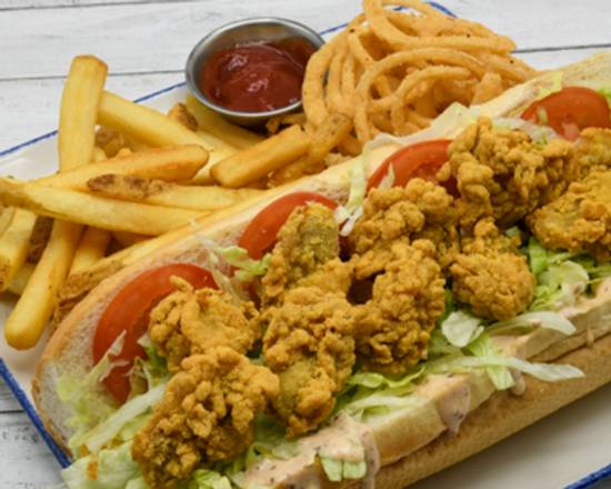 Order Po-Boy, Oyster food online from Landry Seafood House store, San Antonio on bringmethat.com