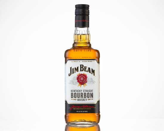 Order Jim Beam Kentucky Straight, 750mL whiskey (35.0% ABV) food online from Sweeney Liquors store, Hollywood on bringmethat.com