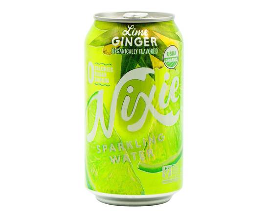 Order Lime Ginger Sparkling Water (Nixie) food online from Organico store, Los Angeles on bringmethat.com