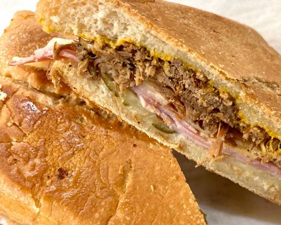 Order Cuban Sandwich (Sandwich Cubano) food online from Cortadito Cuban Cafe store, West Palm Beach on bringmethat.com