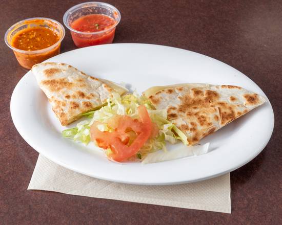 Order Cheese Quesadilla food online from Los Burritos Tapatios store, Naperville on bringmethat.com