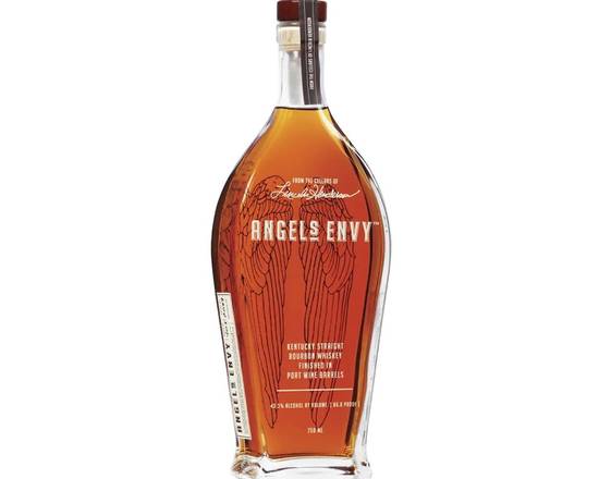 Order Angel's Envy, 750mL bourbon (43.3% ABV) food online from Xtra Liquors & Wines store, WEST MIAMI on bringmethat.com