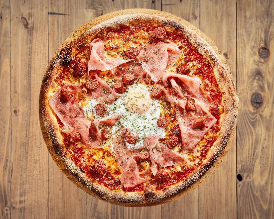 Pizza saumon