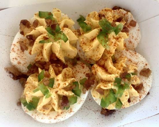 Order Deviled Eggs food online from Batesys BBQ store, Arverne on bringmethat.com