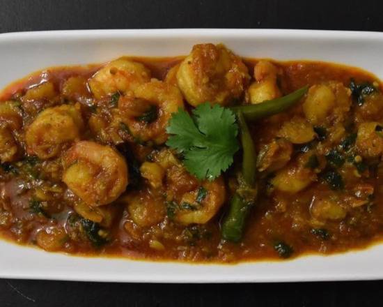 Order Shrimp Masala food online from Tandoorish Indian Cuisine Restaurant store, Houston on bringmethat.com