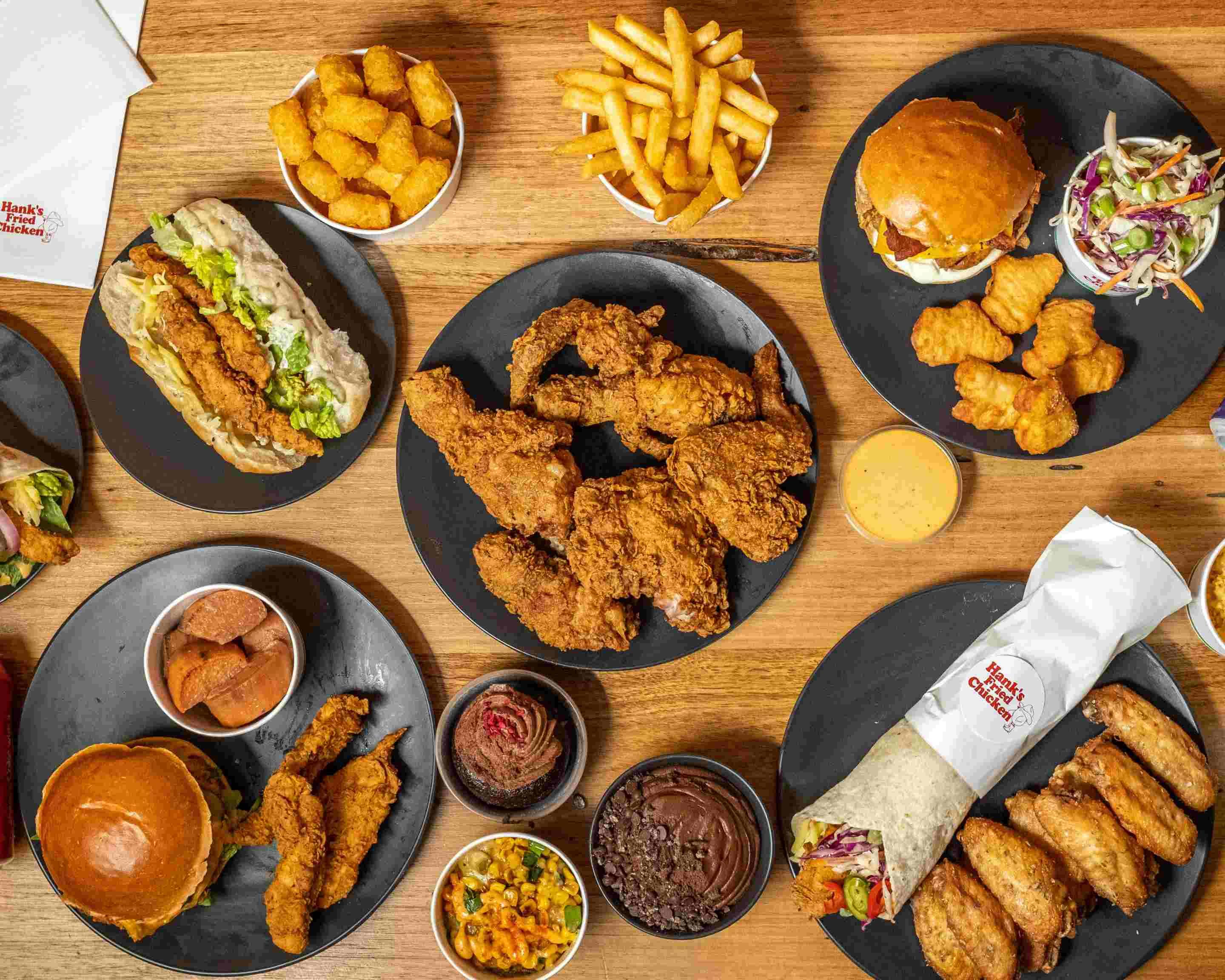 Hank's Fried Chicken Takeaway in Melbourne Delivery Menu & Prices