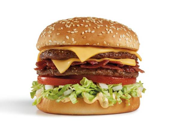 Order Bacon Double Del® Cheeseburger food online from Del Taco store, Phoenix on bringmethat.com