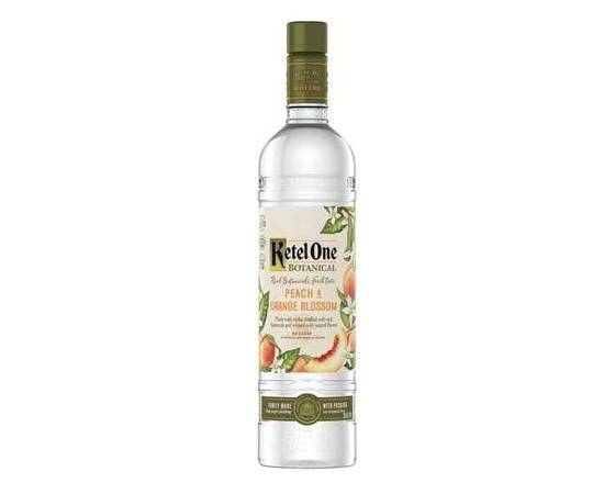 Order Ketel One Botanical Peach & Orange Blossom Vodka 750mL (30.0% ABV) food online from Golden Ox Liquors store, Saint Augustine on bringmethat.com
