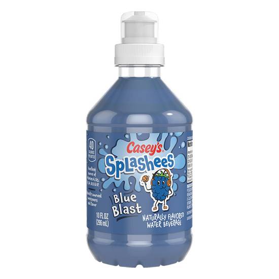 Order Casey's Splashees Blue Blast 10oz food online from Casey's General Store store, Sioux City on bringmethat.com