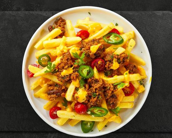 Order Loaded Fries food online from The Burger Sizzle store, Saint Clair Shores on bringmethat.com